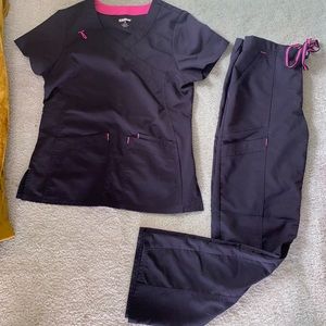 SOLD!! Scrub Star scrub set
